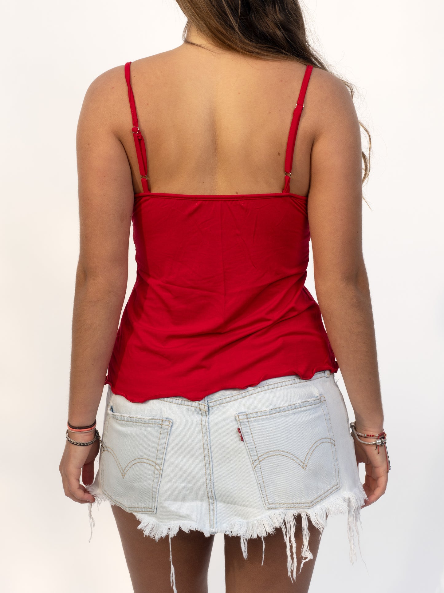 Classic Tie Top - Red